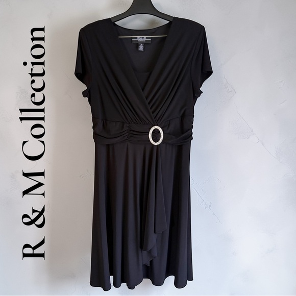 R&M Collection Dresses & Skirts - Black Midi Dress